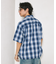 NEW LOOSE FIT OMBRE CHECK SHIRT SS