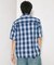 NEW LOOSE FIT OMBRE CHECK SHIRT SS