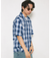 NEW LOOSE FIT OMBRE CHECK SHIRT SS