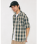 NEW LOOSE FIT OMBRE CHECK SHIRT SS