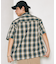 NEW LOOSE FIT OMBRE CHECK SHIRT SS
