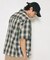 NEW LOOSE FIT OMBRE CHECK SHIRT SS
