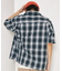 NEW LOOSE FIT OMBRE CHECK SHIRT SS