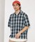 NEW LOOSE FIT OMBRE CHECK SHIRT SS