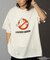 GHOSTBUSTERS/ゴーストバスターズ フロッキープリント ショートスリーブTシャツ/半袖