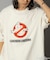 GHOSTBUSTERS/ゴーストバスターズ フロッキープリント ショートスリーブTシャツ/半袖