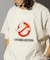 GHOSTBUSTERS/ゴーストバスターズ フロッキープリント ショートスリーブTシャツ/半袖