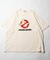 GHOSTBUSTERS/ゴーストバスターズ フロッキープリント ショートスリーブTシャツ/半袖