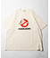 GHOSTBUSTERS/ゴーストバスターズ フロッキープリント ショートスリーブTシャツ/半袖