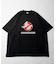 GHOSTBUSTERS/ゴーストバスターズ フロッキープリント ショートスリーブTシャツ/半袖