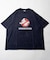 GHOSTBUSTERS/ゴーストバスターズ フロッキープリント ショートスリーブTシャツ/半袖
