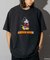 DISNEY/ディズニー ミッキーマウス フロッキープリント ショートスリーブTシャツ/半袖/リラックスフィット