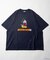 DISNEY/ディズニー ミッキーマウス フロッキープリント ショートスリーブTシャツ/半袖/リラックスフィット