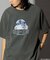 STARWARS/スターウォーズ R2-D2 フロッキープリント ショートスリーブTシャツ/半袖