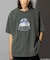 STARWARS/スターウォーズ R2-D2 フロッキープリント ショートスリーブTシャツ/半袖