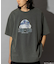 STARWARS/スターウォーズ R2-D2 フロッキープリント ショートスリーブTシャツ/半袖