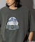 STARWARS/スターウォーズ R2-D2 フロッキープリント ショートスリーブTシャツ/半袖