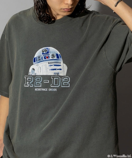 STARWARS/スターウォーズ R2-D2 フロッキープリント ショート