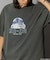 STARWARS/スターウォーズ R2-D2 フロッキープリント ショートスリーブTシャツ/半袖