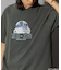 STARWARS/スターウォーズ R2-D2 フロッキープリント ショートスリーブTシャツ/半袖