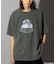 STARWARS/スターウォーズ R2-D2 フロッキープリント ショートスリーブTシャツ/半袖