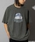 STARWARS/スターウォーズ R2-D2 フロッキープリント ショートスリーブTシャツ/半袖