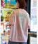 限定展開 Burger Factory×FREAK'S STORE/バーガーファクトリー 別注 ビッグシルエット バックプリント クルーネックTシャツ