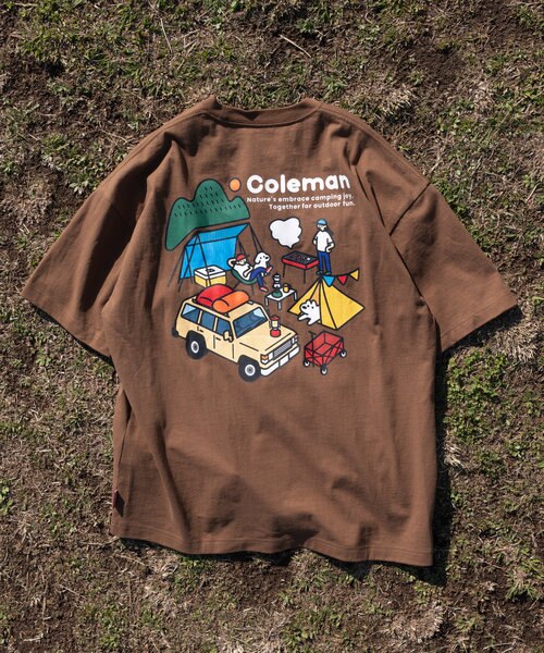 美品 コールマン 半袖Ｔシャツ×matsui×freaksstore メンズ SIZE M (M) Coleman FREAK\u0027S STORE｜Coleman×matsui×FREAK\u0027S STORE 別注 コールマン matsui