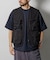 MIL PKT VEST/ミリタリー ポケット ベスト/サバイバルベスト/リラックスフィット