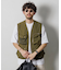 MIL PKT VEST/ミリタリー ポケット ベスト/サバイバルベスト/リラックスフィット