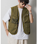 MIL PKT VEST/ミリタリー ポケット ベスト/サバイバルベスト/リラックスフィット
