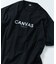 限定展開 CANVAS TOKYO×FREAK'S STORE/キャンバストウキョウ 別注 ビッグシルエット フロントロゴ クルーネックTシャツ