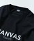限定展開 CANVAS TOKYO×FREAK'S STORE/キャンバストウキョウ 別注 ビッグシルエット フロントロゴ クルーネックTシャツ