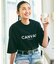 限定展開 CANVAS TOKYO×FREAK'S STORE/キャンバストウキョウ 別注 ビッグシルエット フロントロゴ クルーネックTシャツ