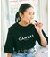 限定展開 CANVAS TOKYO×FREAK'S STORE/キャンバストウキョウ 別注 ビッグシルエット フロントロゴ クルーネックTシャツ