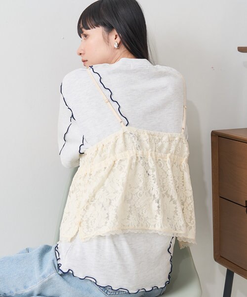 sacai luckレースキャミソール　ビスチェ 限定値下げ！sacai luckレースキャミソール ビスチェ - メルカリ