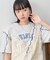 配色ロゴメローTシャツ