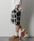 T/R CHECK EASY SHORTS PANT/テトロン チェック イージー ショートパンツ/ショーツ/リラックスフィット
