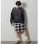 T/R CHECK EASY SHORTS PANT/テトロン チェック イージー ショートパンツ/ショーツ/リラックスフィット