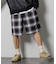 T/R CHECK EASY SHORTS PANT/テトロン チェック イージー ショートパンツ/ショーツ/リラックスフィット