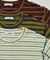 マルチボーダー 配色メローTシャツ