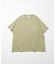 ヘビーウェイト NO-SIDE SEAM クルーネック ピグメント ポケットTシャツ/丸胴/10.5オンス/USA COTTON