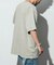 ヘビーウェイト NO-SIDE SEAM クルーネック ピグメント ポケットTシャツ/丸胴/10.5オンス/USA COTTON