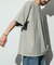 ヘビーウェイト NO-SIDE SEAM クルーネック ピグメント ポケットTシャツ/丸胴/10.5オンス/USA COTTON