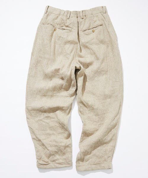 Linen 1 Tuck Pants/リネン 1タック パンツ｜フリークスストアの通販