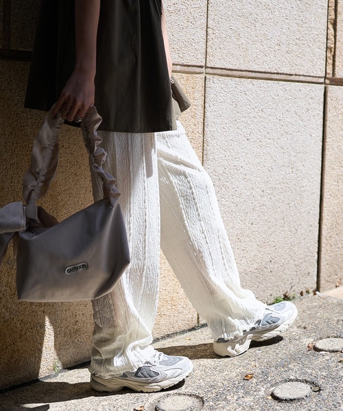 ストライプレースパンツ/イージーパンツ｜フリークスストアの