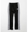 別注 Narrow Track Pant PolySmooth Black×White/ナロー トラックパンツ ポリエステルスムース ブラック ホワイト
