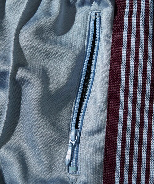 別注 Track Pant PolySmooth Sax×Purple/トラックパンツ ポリエステル