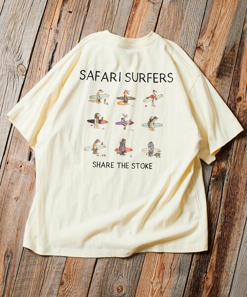 Safari Spot サファリスポット　ライトブルー Tシャツ SANTA CRUZ CLASSIC DOT 1980'S OLD｜SAFARI サファリ｜高円寺