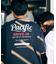 限定展開 Pacific DRIVE-IN×FREAK'S STORE/パシフィックドライブイン 別注 ビッグシルエット バックプリント クルーネックTシャツ